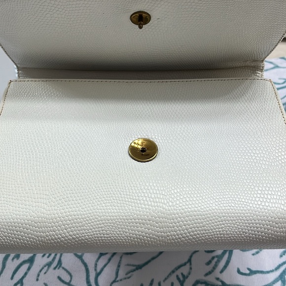 COPY - Vintage 1950-1960’s Label Triangle Pebbled Leather Handbag - Picture 3 of 9